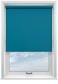 Trinity (FR Blackout), Kingfisher - Twist&Fit Roller Blind